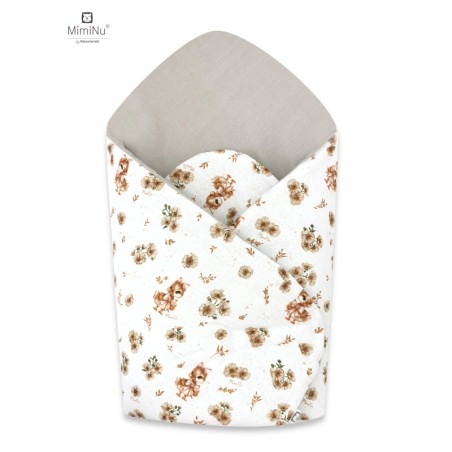 KIECZMERSKI Rożek standard 75x75 cm MIMINU DESIGN Kaczuszki beż bawełna 100%