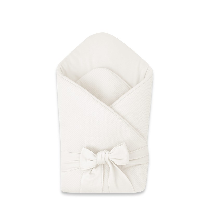 KIECZMERSKI Rożek standard wiązany MIMINU SOFT 0-3m ecru