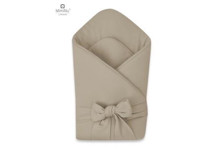 KIECZMERSKI Rożek standard wiązany MIMINU SOFT 0-3m mokka