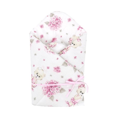 KIECZMERSKI Rożek usztywniony 75x75 cm MIMINU DESIGN Baletnica róż bawełna 100%