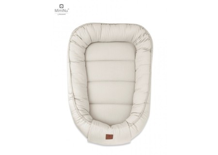 KIECZMERSKI Kokon niemowlęcy 55x75 cm MIMINU SOFT beżowy