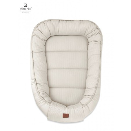 KIECZMERSKI Kokon niemowlęcy 55x75 cm MIMINU SOFT beżowy