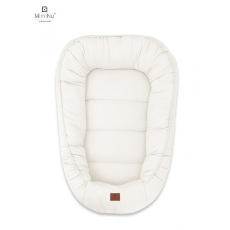 KIECZMERSKI Kokon niemowlęcy 55x75 cm MIMINU SOFT ecru