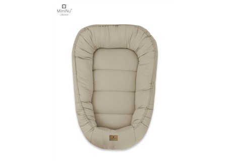 KIECZMERSKI Kokon niemowlęcy 55x75 cm MIMINU SOFT mokka