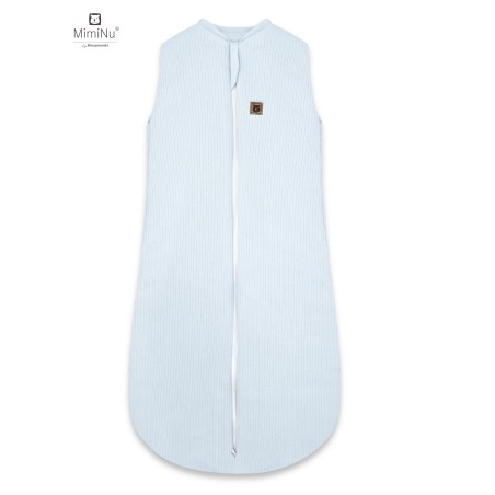 KIECZMERSKI Śpiworek do spania całoroczny MIMINU SOFT TEDDY 2,5 TOG niebieski 62/76cm 3-12m