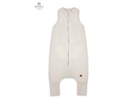 KIECZMERSKI Śpiworek do spania ocieplany z nogawkami MIMINU SOFT FLO S beż 80/98cm 1-2,5 roku