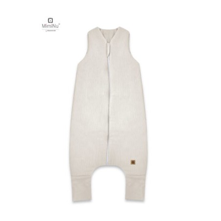 KIECZMERSKI Śpiworek do spania ocieplany z nogawkami MIMINU SOFT FLO S beż 80/98cm 1-2,5 roku