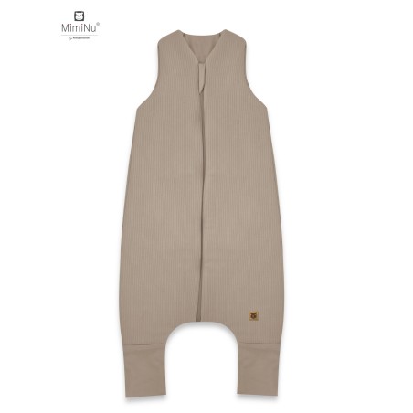 KIECZMERSKI Śpiworek do spania ocieplany z nogawkami MIMINU SOFT FLO S mokka 80/98cm 1-2,5 roku