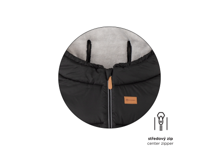 PETITE&MARS 531906 Zimowy śpiworek Jibot 3w1 Ink Black