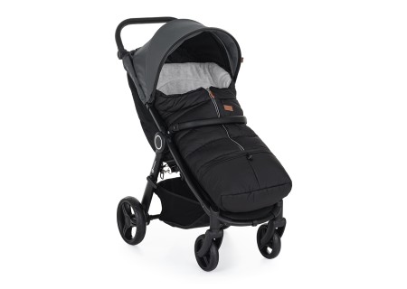 PETITE&MARS 531995 Zimowy śpiworek Jibot 3w1 Charcoal Grey