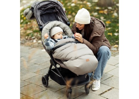 PETITE&MARS 534826 Zimowy śpiworek Comfy 4w1 Elegant Caramel/Beige