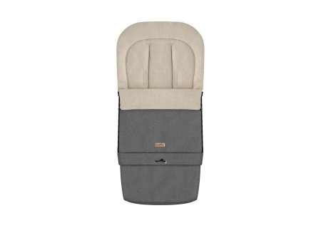ZAFFIRO Regulowany śpiwór SleepGrow Scandi 0-36m grey