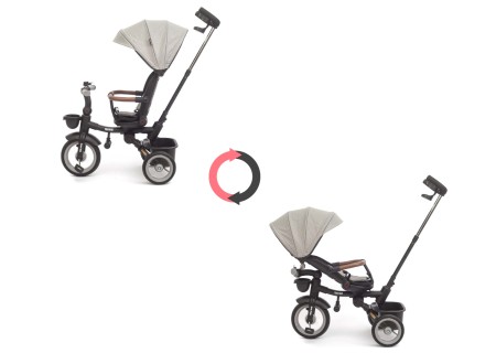 MILLY MALLY 6424 Rowerek trójkołowy Twinkle grey