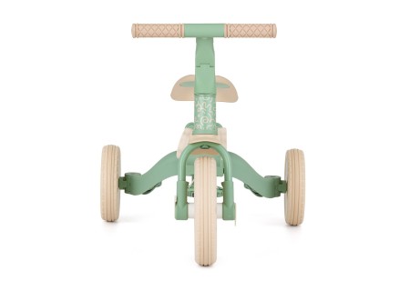 PETITE&MARS 613480 Wielofunkcyjny rowerek trójkołowy 5w1 Turbo green twist