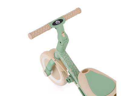 PETITE&MARS 613480 Wielofunkcyjny rowerek trójkołowy 5w1 Turbo green twist