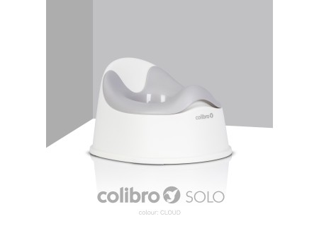 COLIBRO Nocnik dziecięcy SOLO CLOUD szary