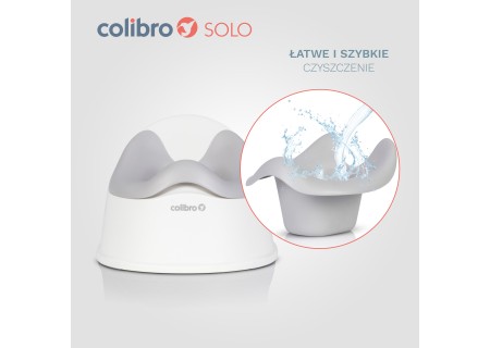 COLIBRO Nocnik dziecięcy SOLO CLOUD szary