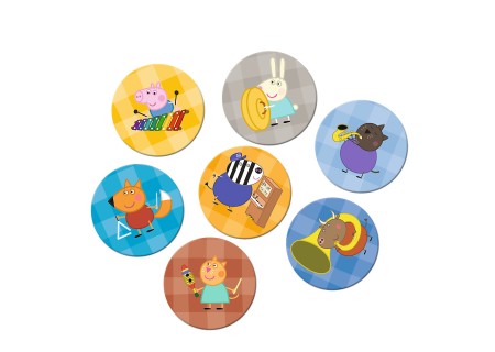 TREFL 01893 Gra Memos Peppa