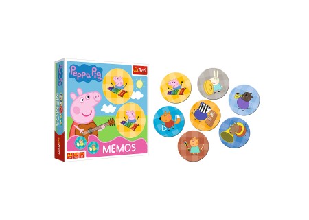 TREFL 01893 Gra Memos Peppa
