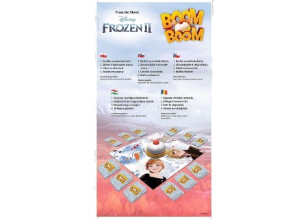 TREFL 01912 Gra Boom Boom Frozen 2