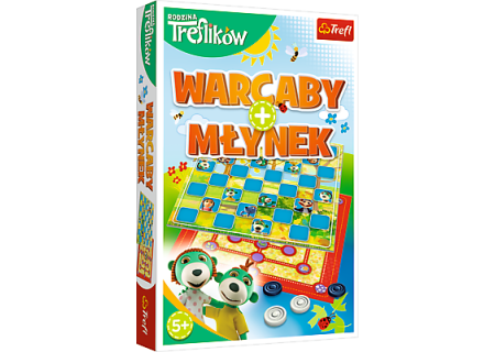 TREFL 01920 Gra Warcaby/Młynek Trefliki
