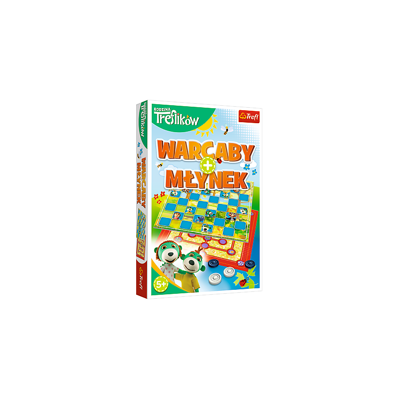 TREFL 01920 Gra Warcaby/Młynek Trefliki