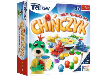 TREFL 02056 Gra Chińczyk Moja pierwsza gra Rodzina Treflików