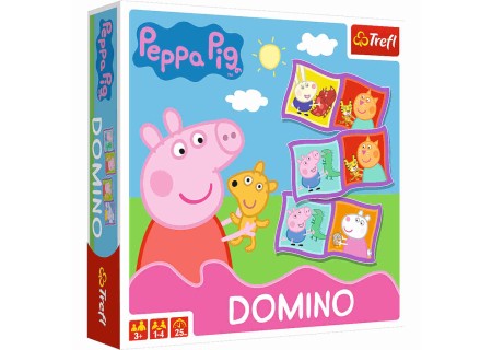TREFL 02066 Gra Domino Świnka Peppa