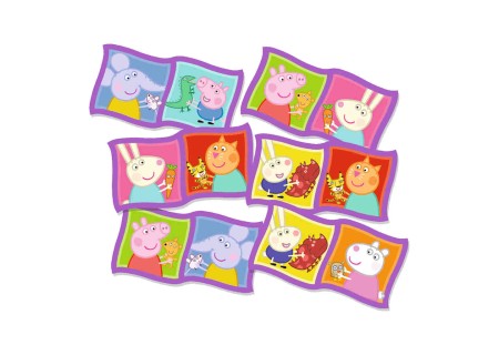 TREFL 02066 Gra Domino Świnka Peppa