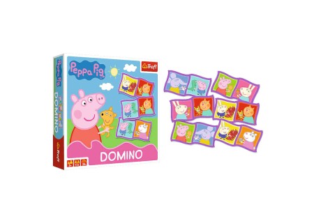 TREFL 02066 Gra Domino Świnka Peppa