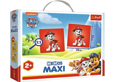 TREFL 02264 Gra Memos Maxi Paw Patrol