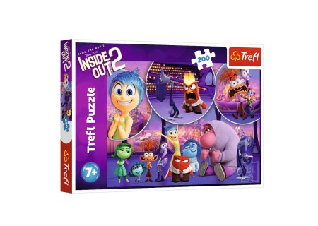 TREFL 13305 Puzzle 200 Dziecięce emocje