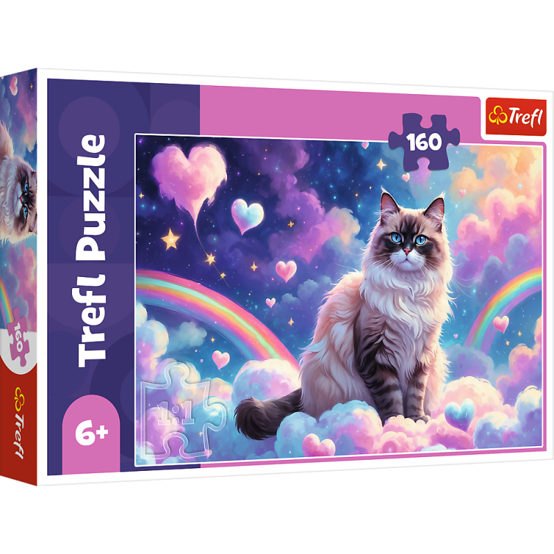 TREFL 13327 Puzzle 160 Domowy kotek