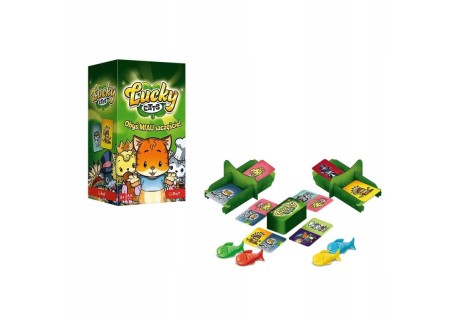 TREFL 02515 Gra rodzinna Lucky Cats