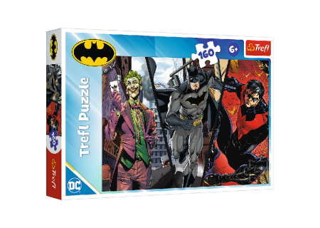 TREFL 15425 Puzzle 160 Batman gotowy do akcji