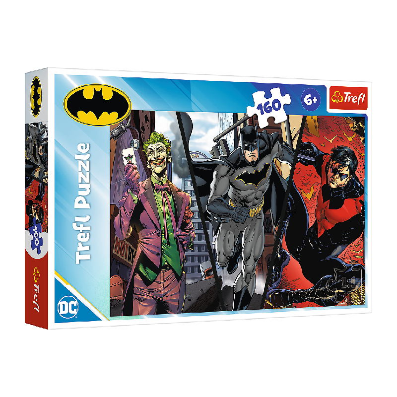 TREFL 15425 Puzzle 160 Batman gotowy do akcji