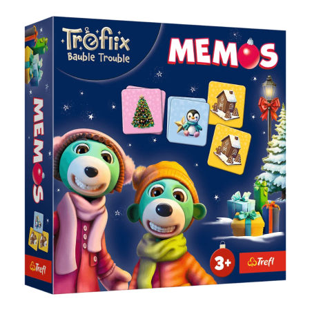 TREFL 02734 Gra Memos Trefliki ratują święta