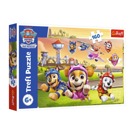 TREFL 15432 Puzzle 160 Paw Patrol Psy górą