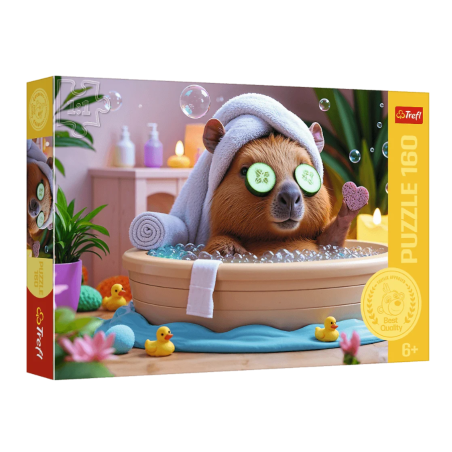TREFL 15433 Puzzle 160 Kapibara w SPA