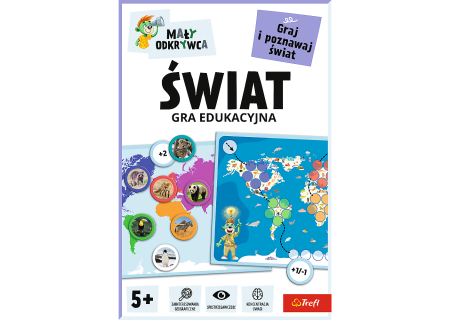 TREFL 02807 Gra Świat / Mały Odkrywca