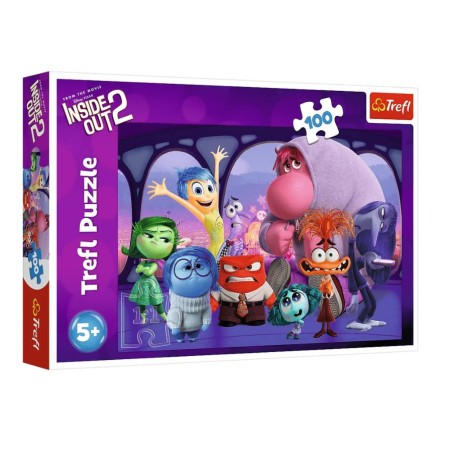 TREFL 16477 Puzzle 100 W głowie się nie mieści