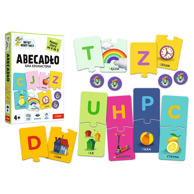 TREFL 02811 Gra Abecadło / Mały Odkrywca