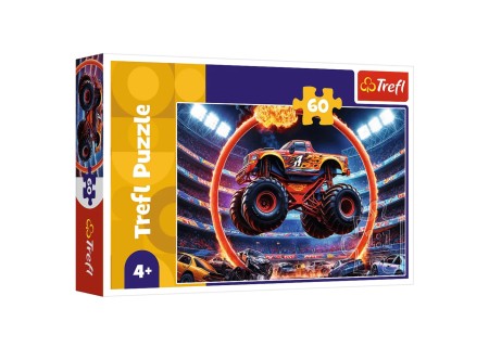 TREFL 17404 Puzzle 60 Monster truck