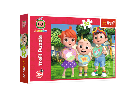 TREFL 18295 Puzzle 30 Cocomelon, Bawmy się razem !