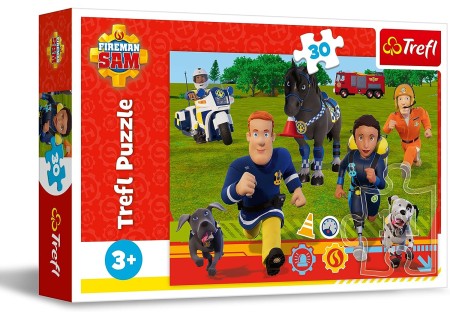 TREFL 18297 Puzzle 30 Gotowi do pomocy