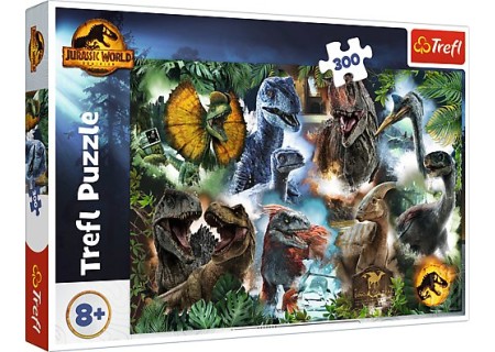 TREFL 23013 Puzzle 300 Ulubione dinozaury