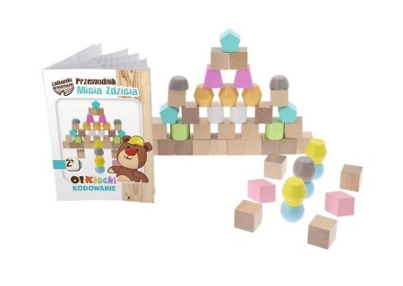 TREFL 61515 O!Klocki Kodowanie - Bobaski i Miś