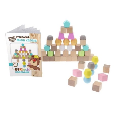 TREFL 61515 O!Klocki Kodowanie - Bobaski i Miś