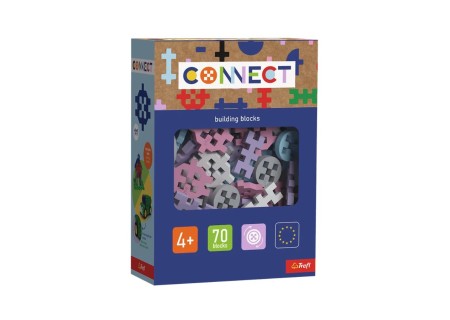 TREFL 61982 Klocki Connect - Basic 70 Girl