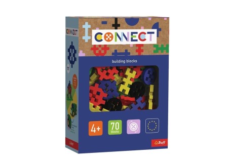 TREFL 61987 Klocki Connect - Basic 70 Boy